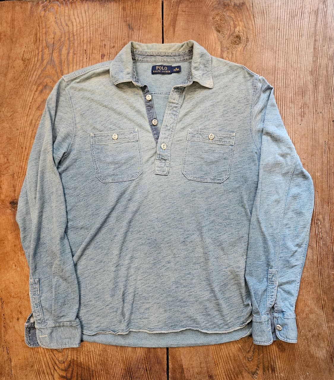 폴로 랄프로렌 헨리넥 셔츠  상품이미지1