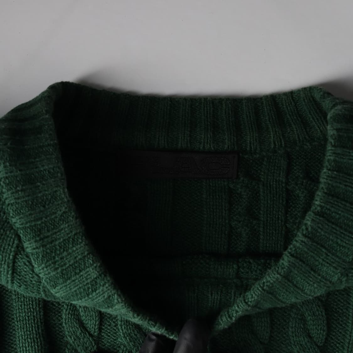 PLAC 케이블 크롭 니트 상품이미지5