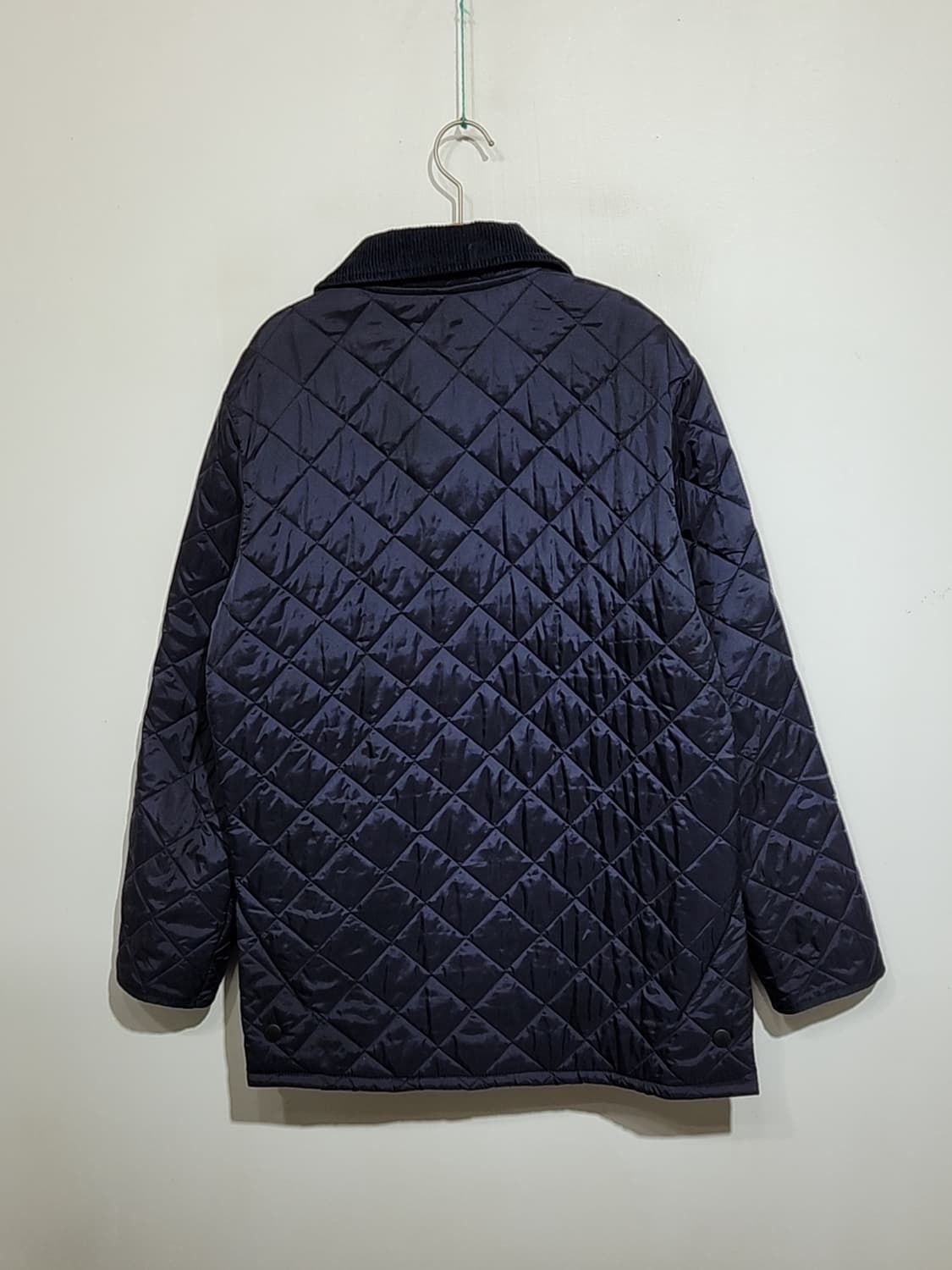 (L) 바버 퀼팅자켓 네이비 누빔점퍼 캐주얼 퀄팅자켓 상품이미지6