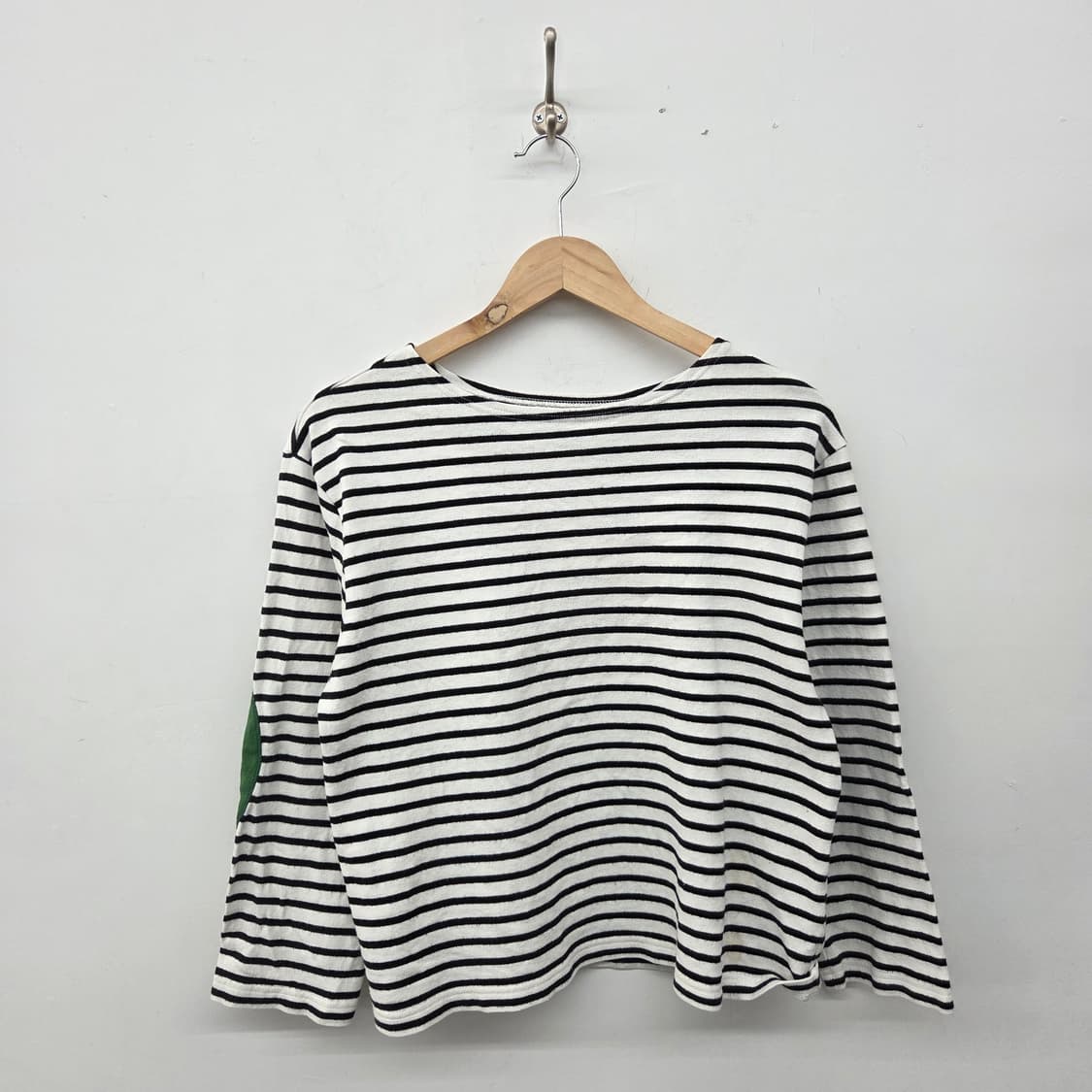 빔즈 스트라이프 긴팔 티셔츠 여m 상품이미지1