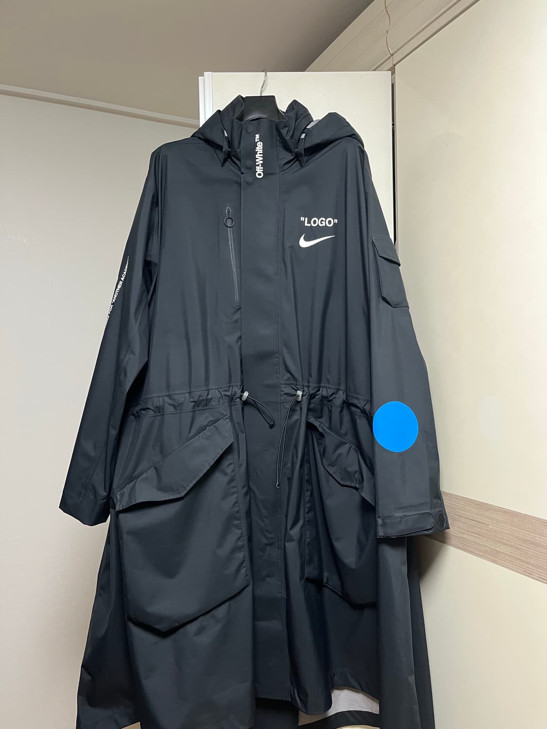 나이키 x 오프화이트 머큐리얼 NRG X 자켓 블랙 [L] 상품이미지2