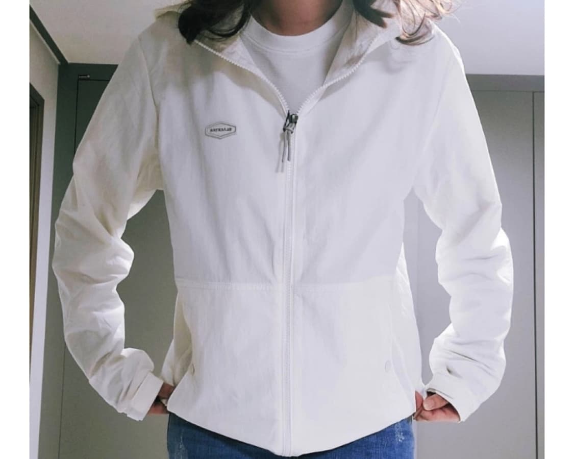 블랙야크 아레카자켓 화이트 아이보리 100 새상품 상품이미지3