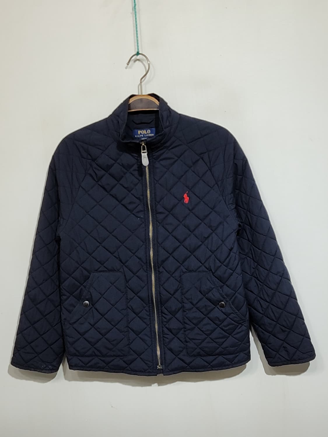 (M) 랄프로렌 폴로 퀼팅자켓 네이비 누빔점퍼 캐주얼  상품이미지1