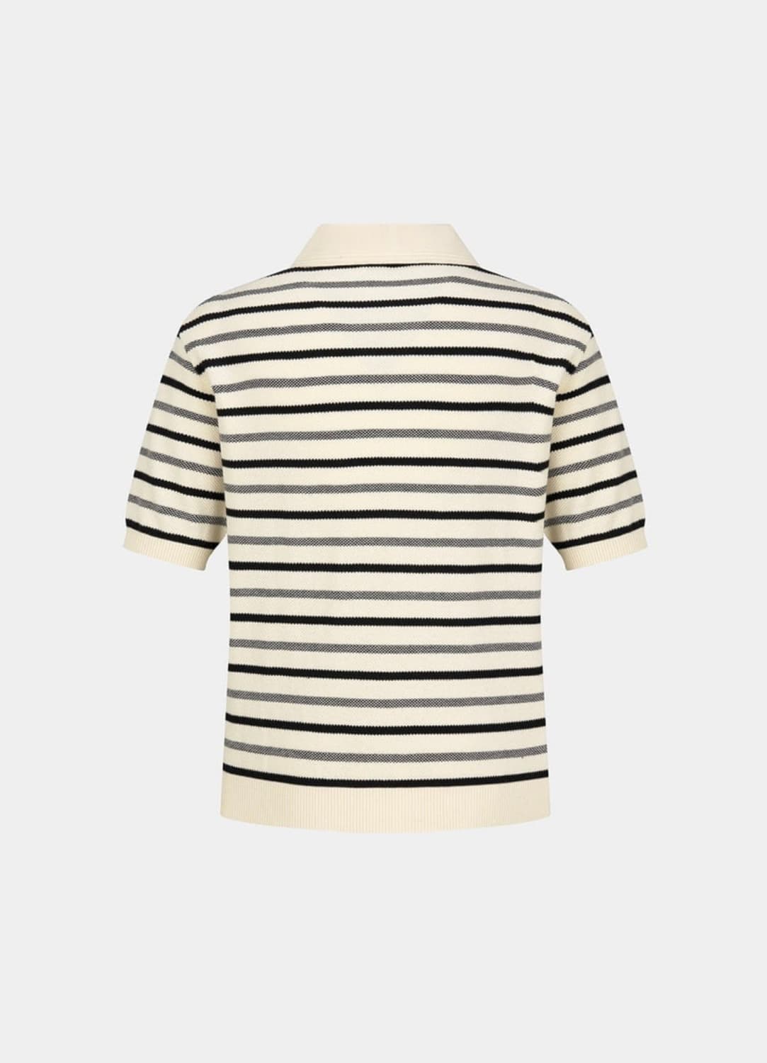 노이스 NOICE 코튼 스트라이프 니트 폴로 - 오트밀(새상품,미착용) 상품이미지8
