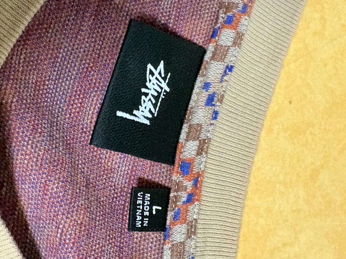 스투시 21ss giza 페어아일 롱슬리브 L 상품이미지5