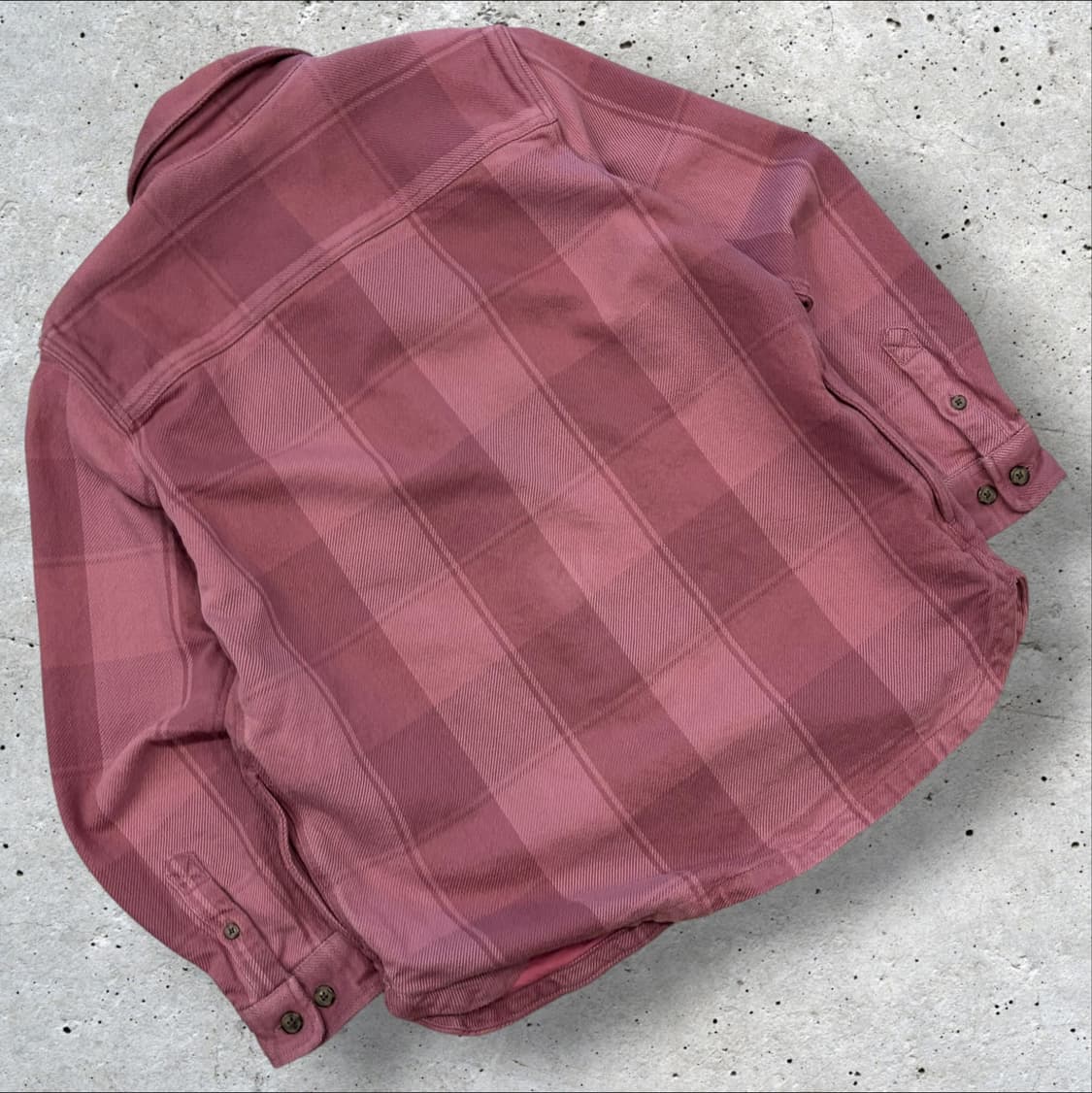 [M] 24s 칼하트 코튼 핑크 체크 셔츠 D394 상품이미지2