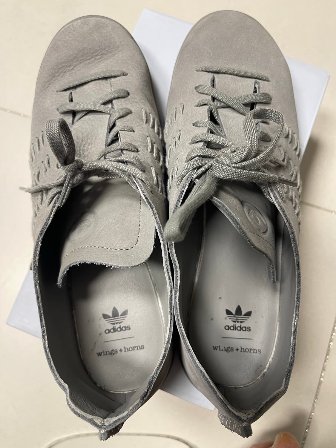 아디다스 캠퍼스 윙스 엔드 혼스 쉬프트 그레이 BB3116  270 상품이미지5