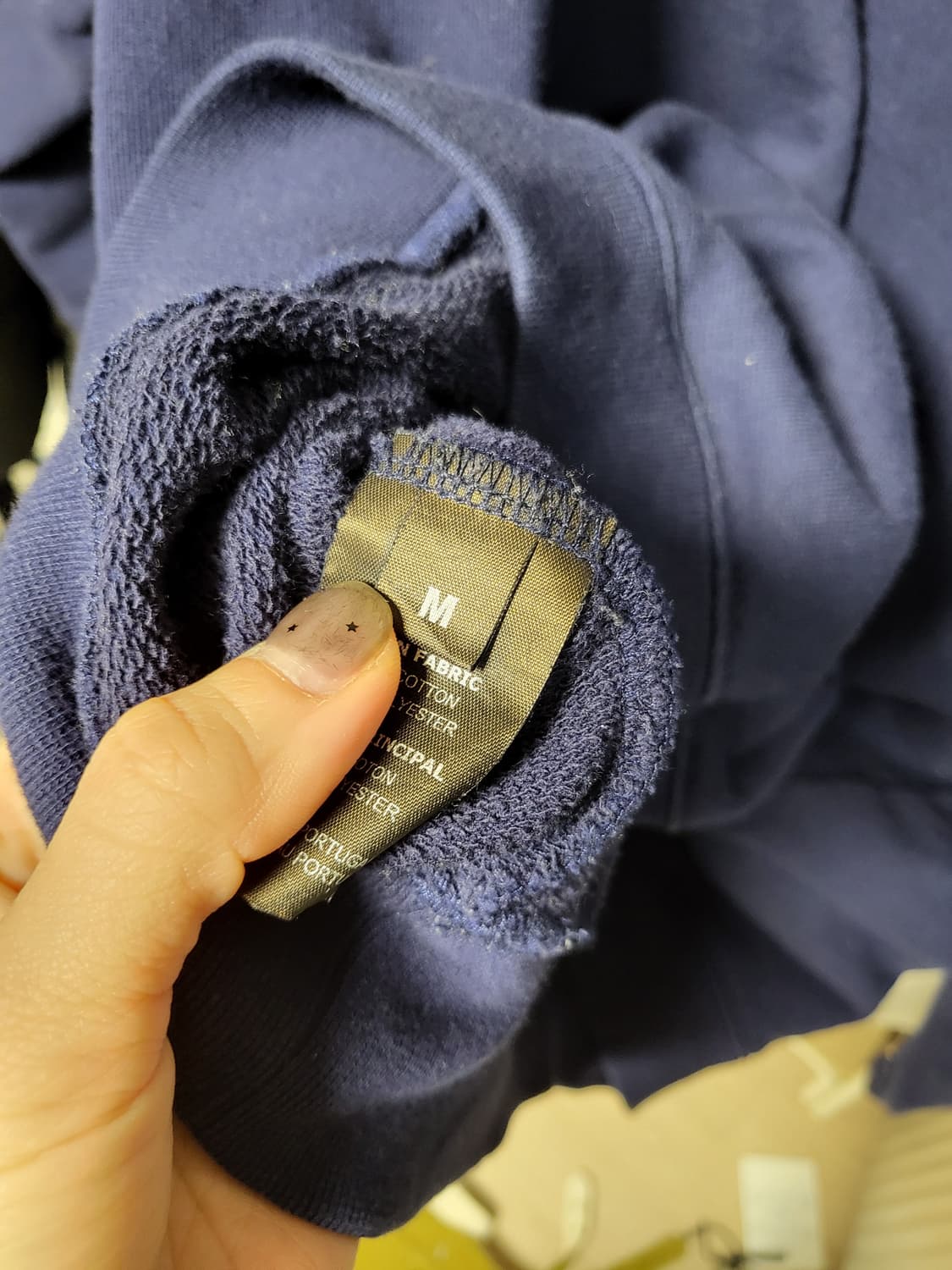 베트멍 프랑스 로고 자수 후드M 상품이미지3