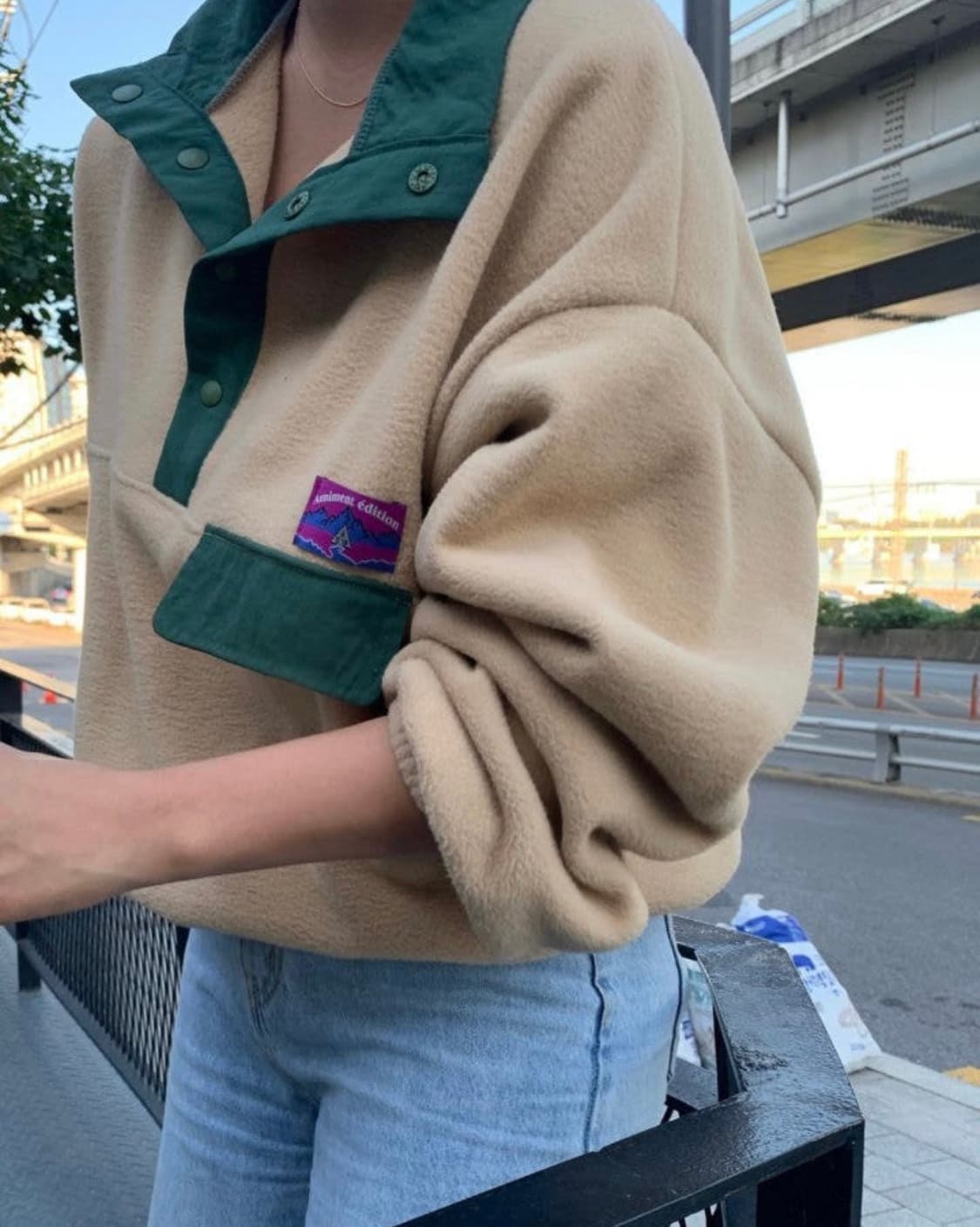 Amiment 아미먼트 도매택 후리스 아노락 free 상품이미지2