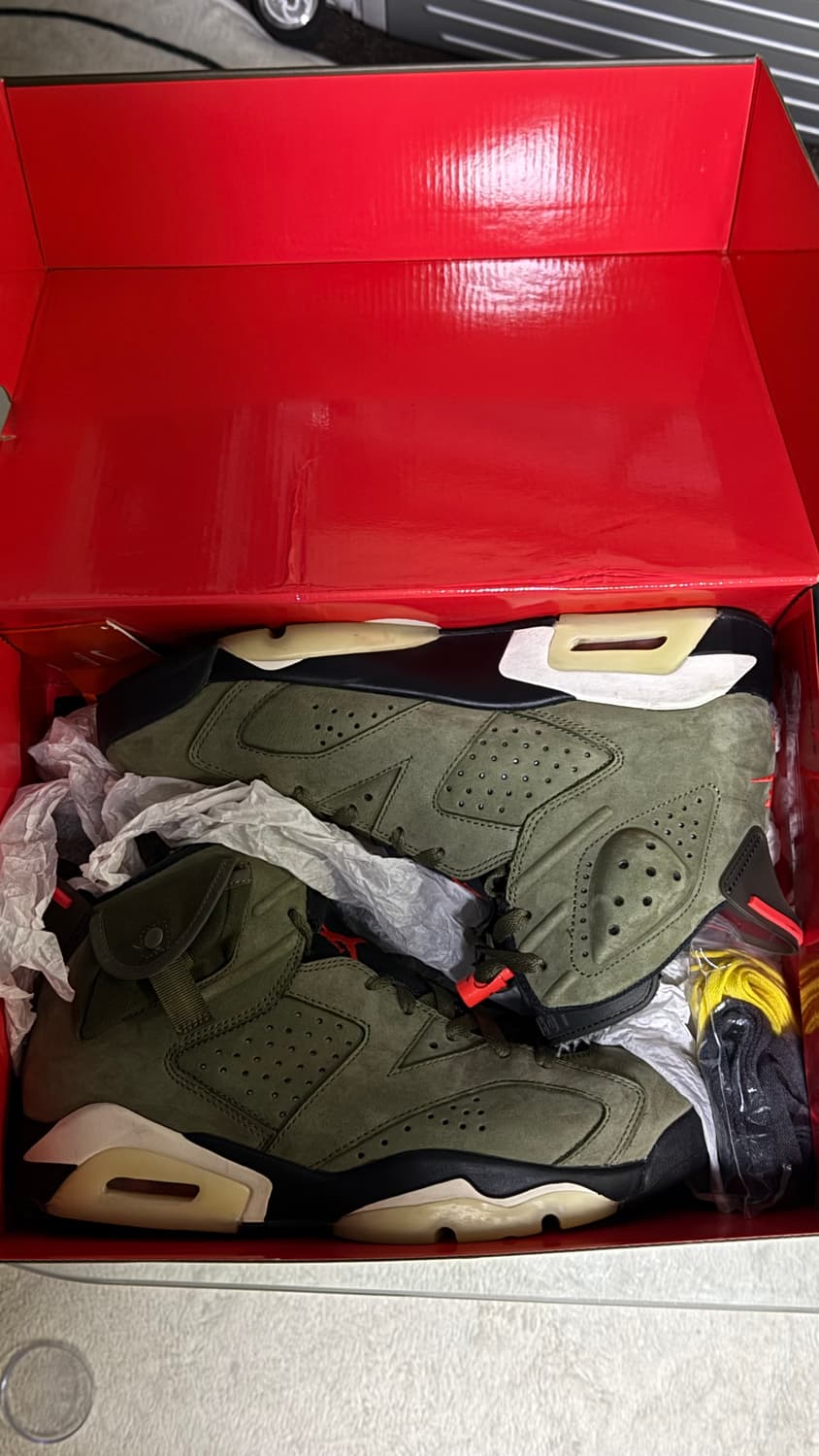 조던6 스캇 올리브 상품이미지3