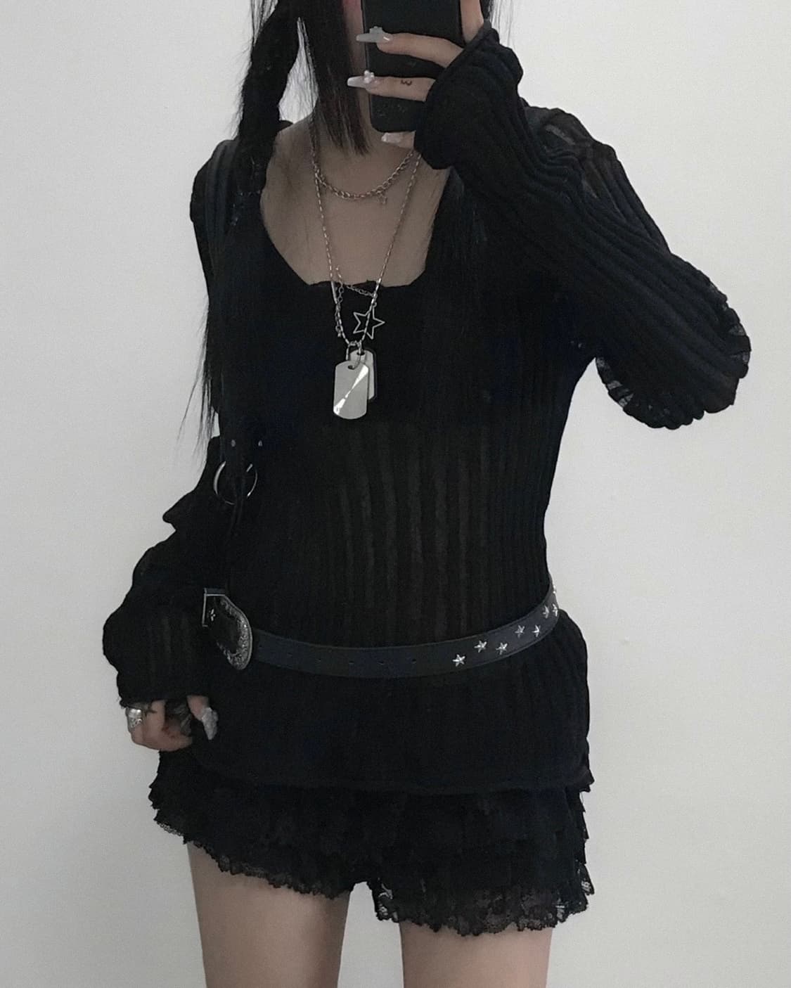 펑크 루즈 롱슬리브  상품이미지2