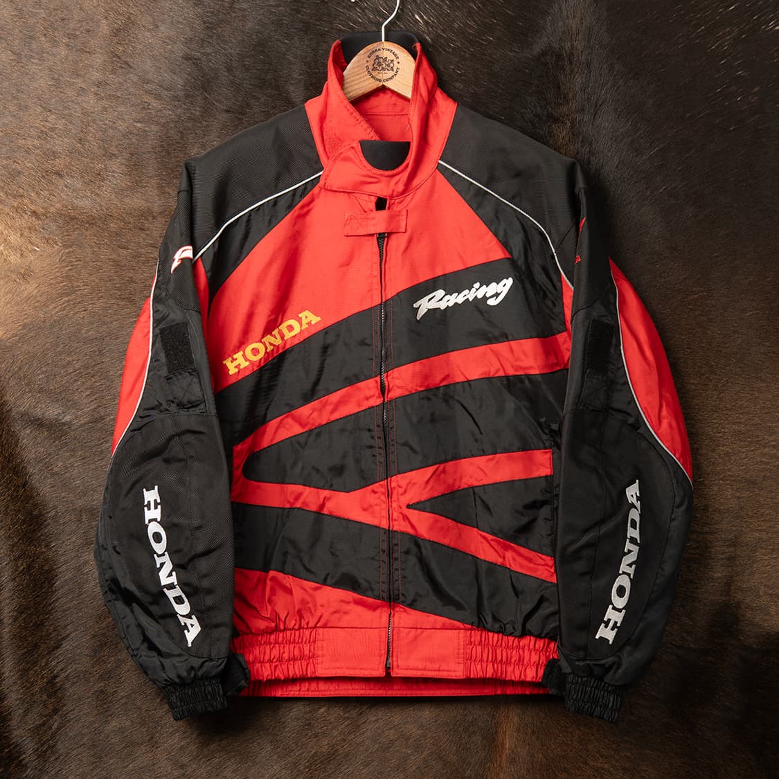 [100] 90s~ 혼다 모터사이클 레이싱 자켓  상품이미지1