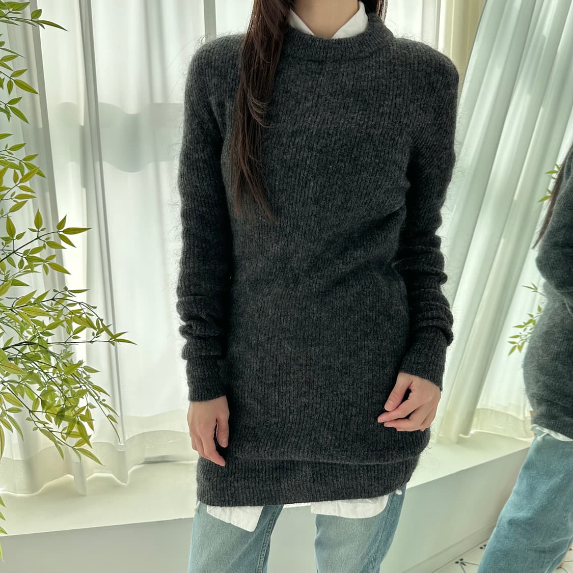 아크네스튜디오 acne studios 모헤어 혼방 니트 원피스 상품이미지1