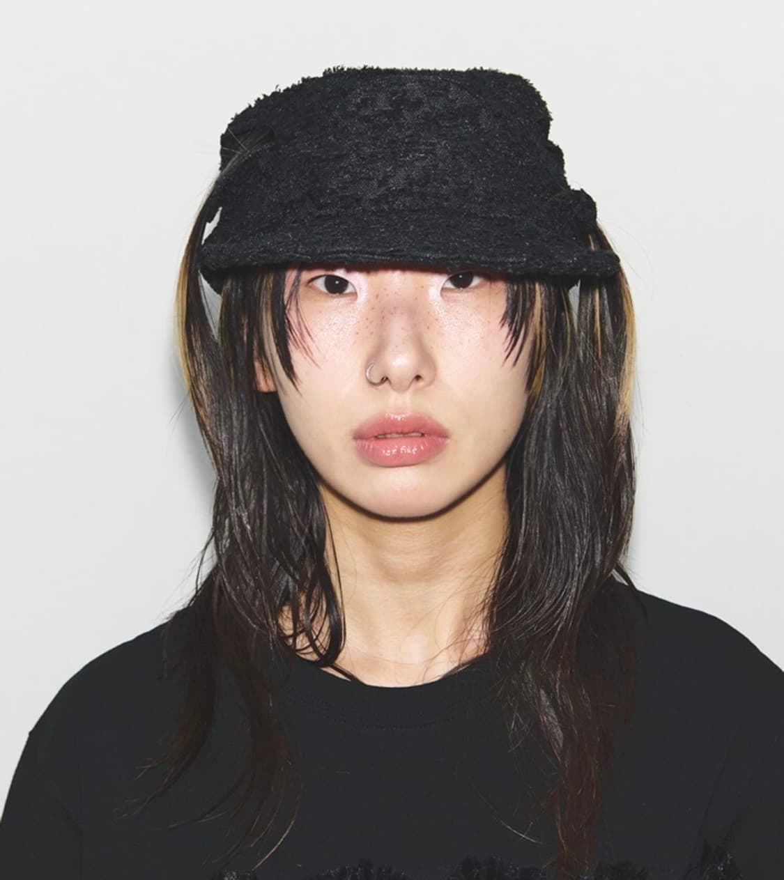 Gorro Gorra dyeing cap black 고로고라 다잉캡 상품이미지2