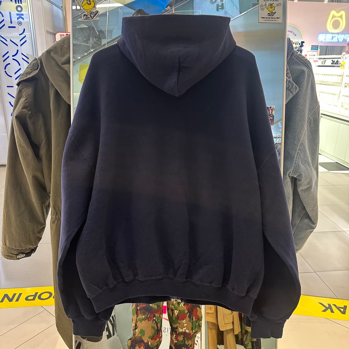 90‘s 러셀 후드집업 ’네이비‘ 상품이미지8