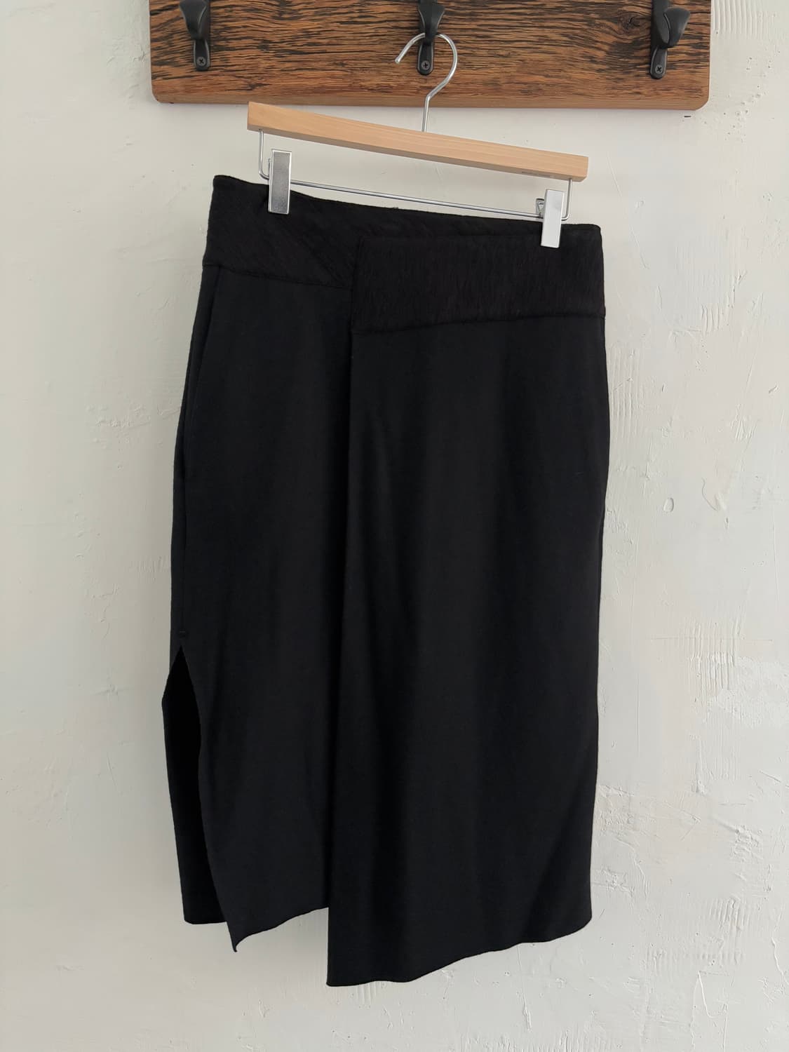 Helmut Lang 헬무트랭 블랙 미디 스커트  상품이미지4