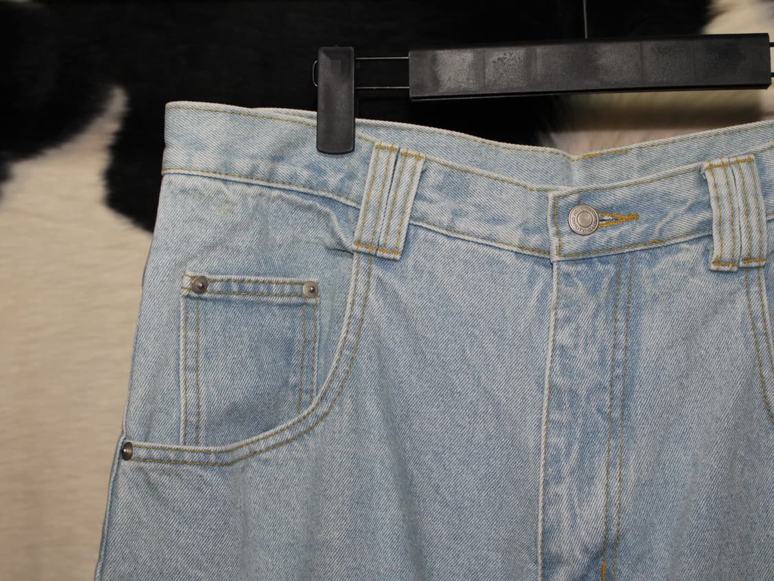 Skull Soul Overfit Wide Light Denim  상품이미지3