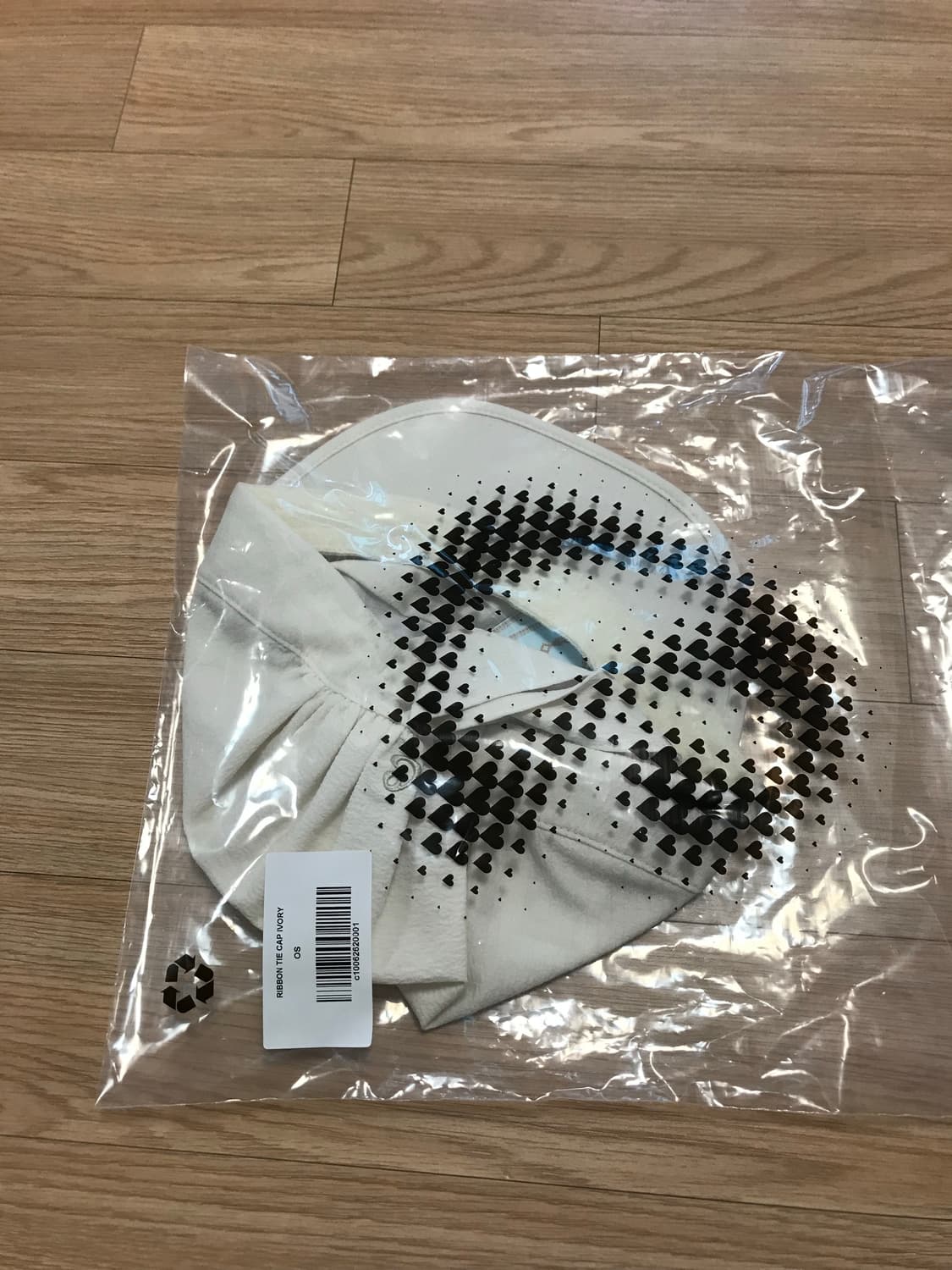코이세이오) RIBBON TIE CAP IVORY 상품이미지2