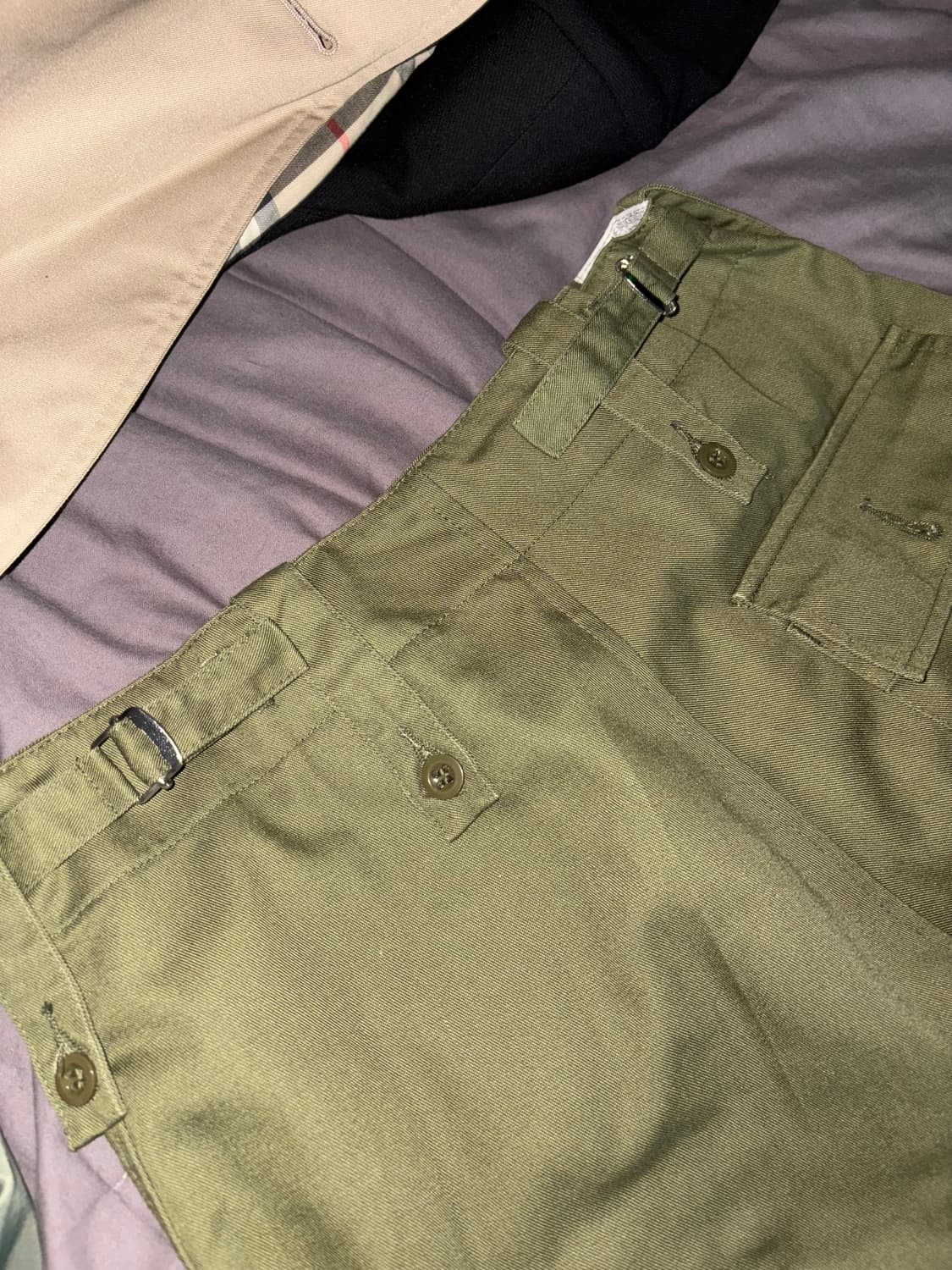 1980s OG British Army Trousers 30x32 상품이미지3