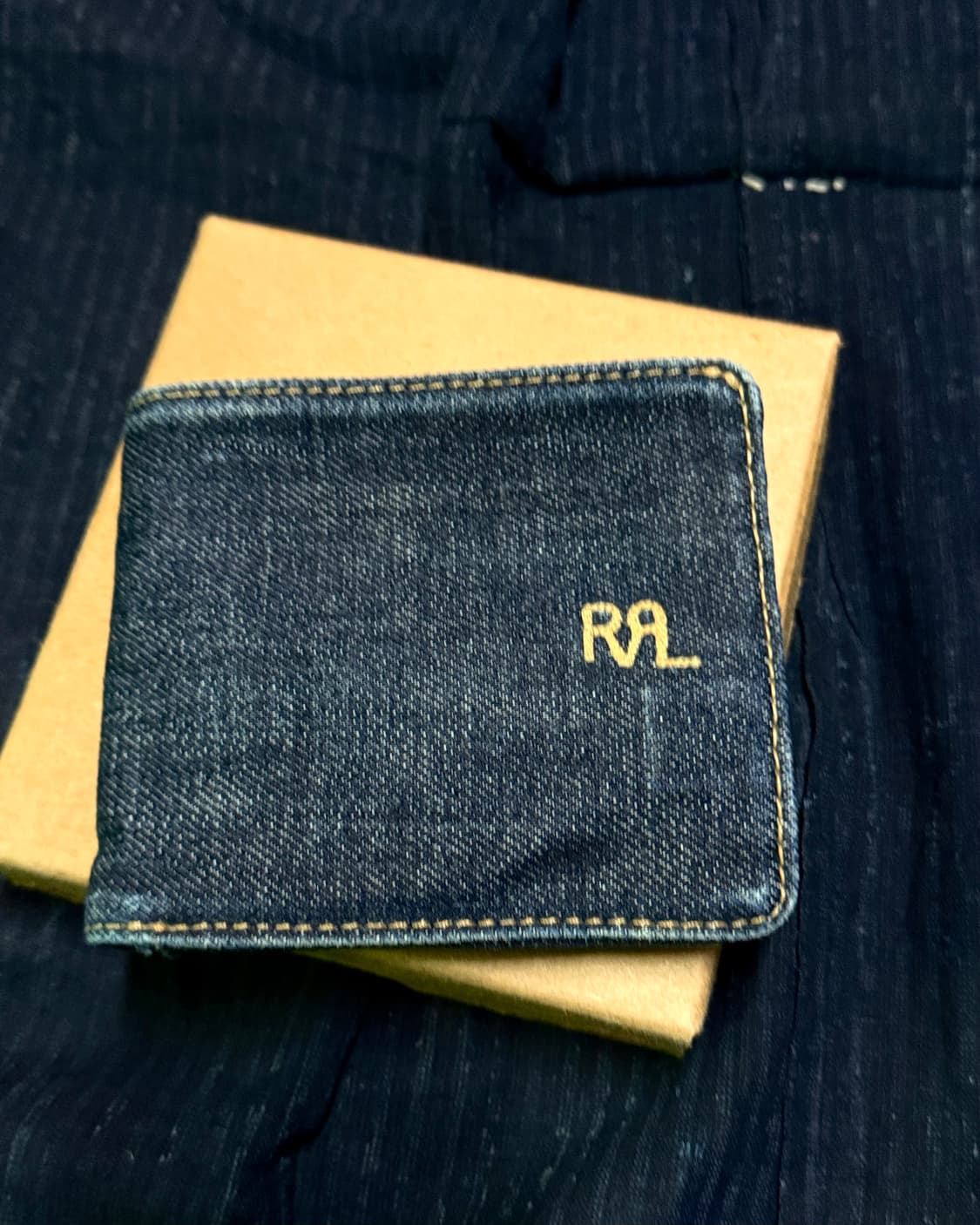 R.R.L 인디고 데님 빌 폴드 상품이미지2