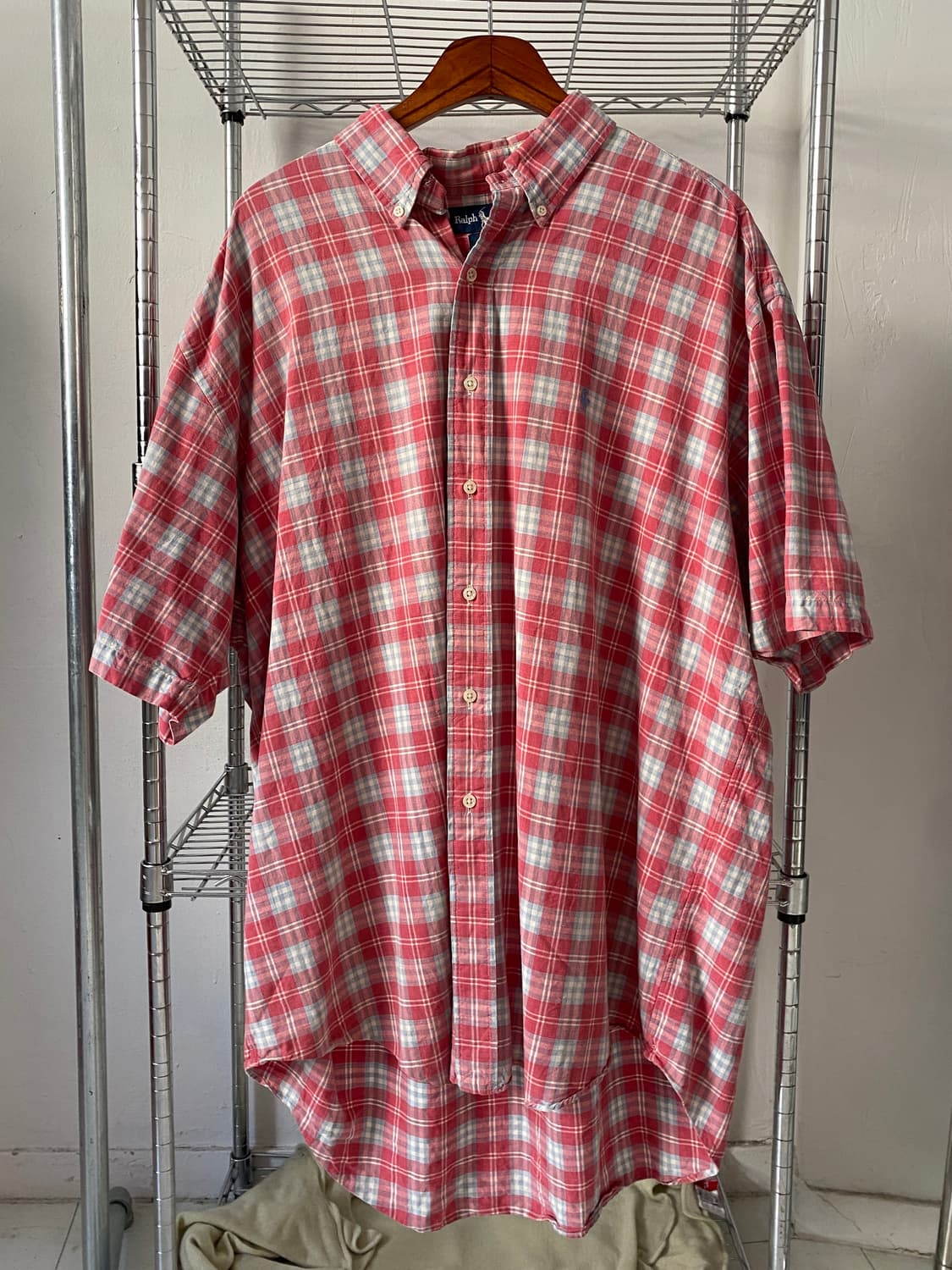 폴로 랄프로렌 1/2 체크 셔츠 (Man 3XL) AB1688 상품이미지2