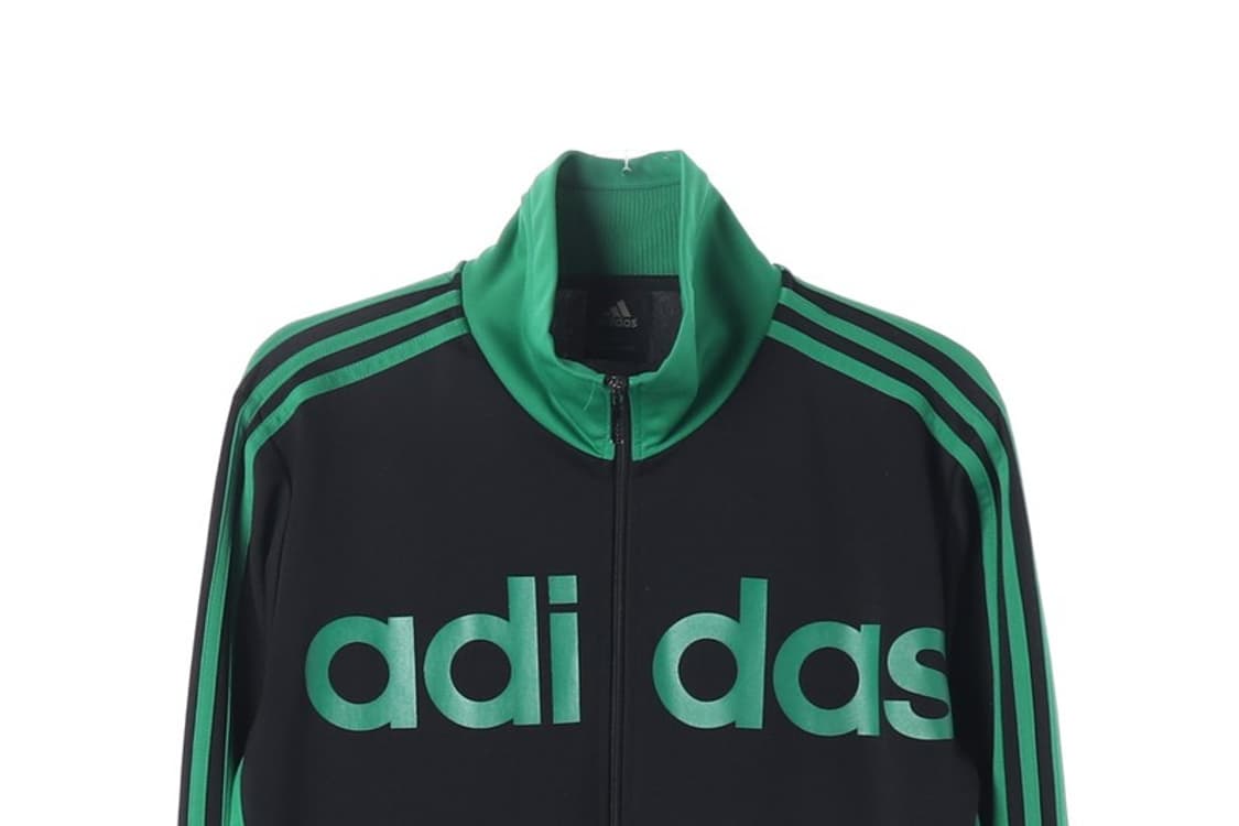 아디다스 빈티지 리니어 빅로고 트랙탑 L 상품이미지3