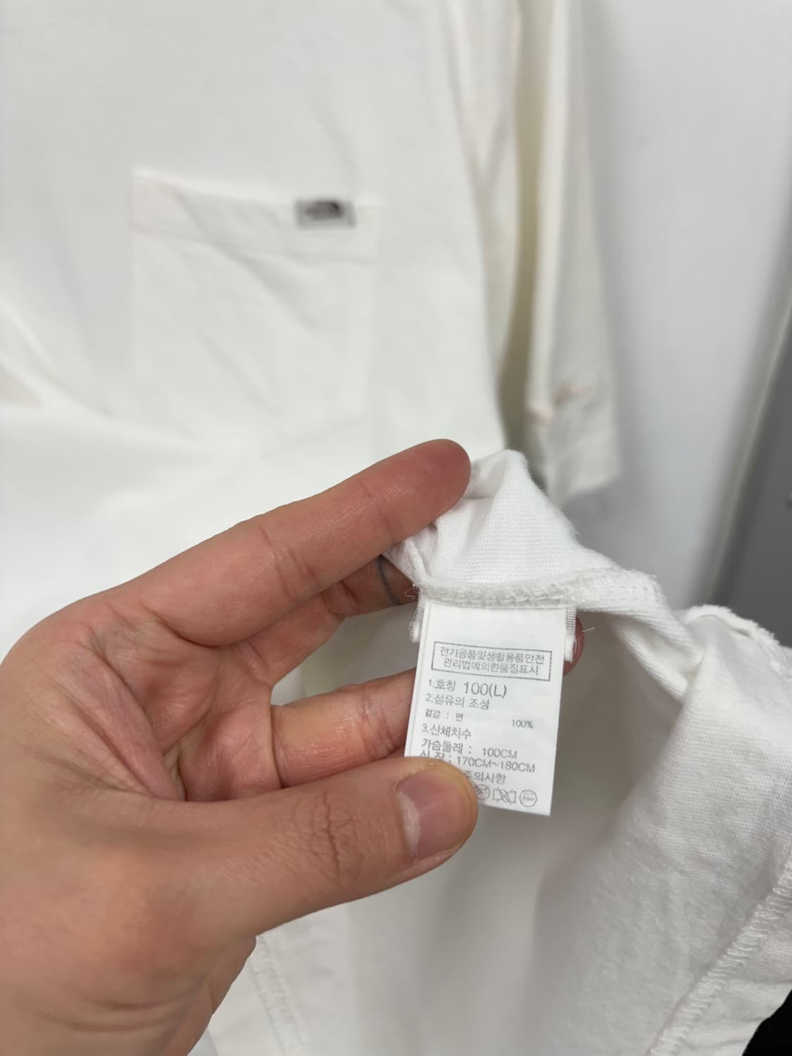 노스페이스 로고 반팔티 상품이미지6