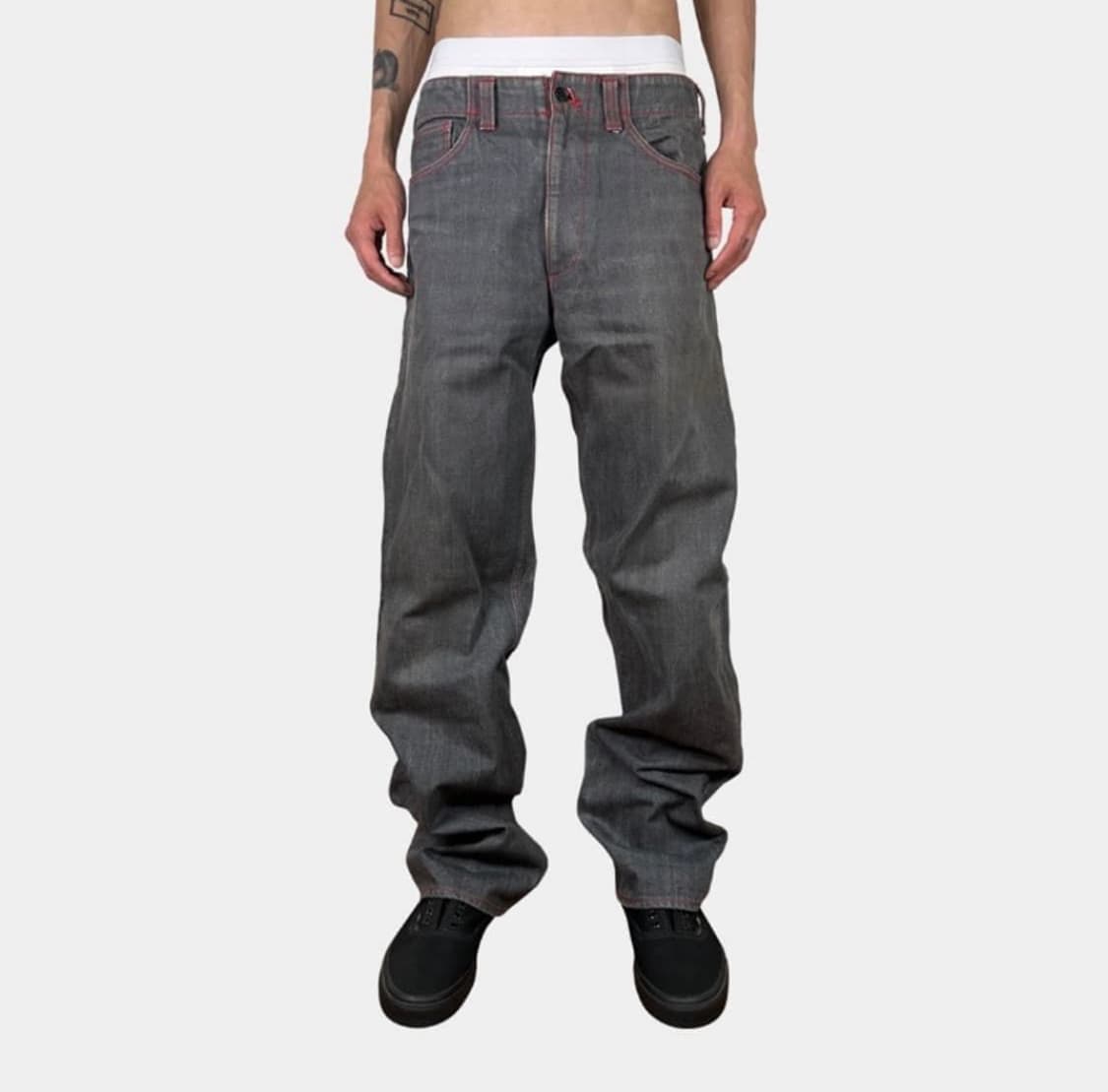 이세이미야케 데님팬츠 상품이미지1