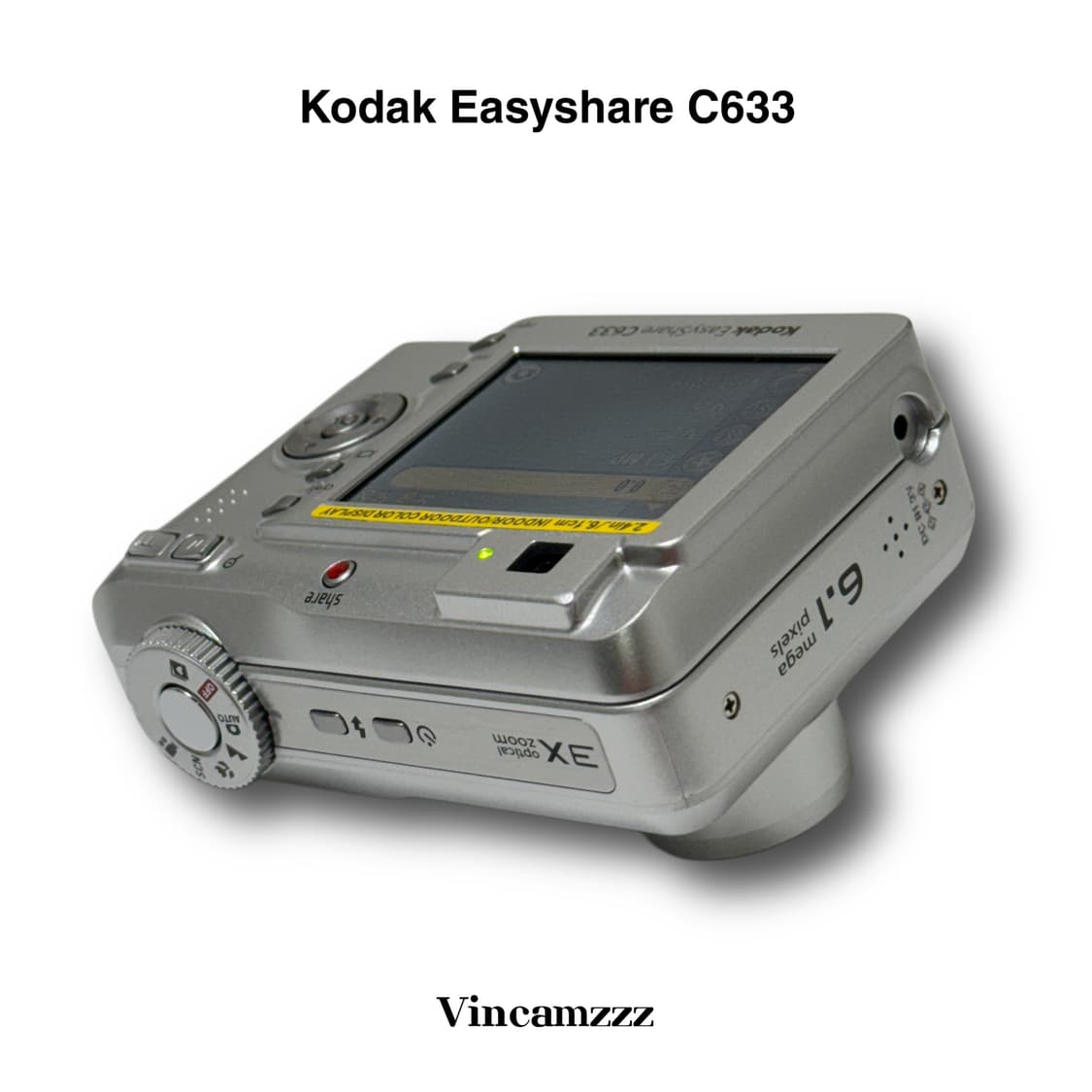 Kodak 코닥 EasyShare C633 디지털카메라 (한국어지원) 상품이미지7