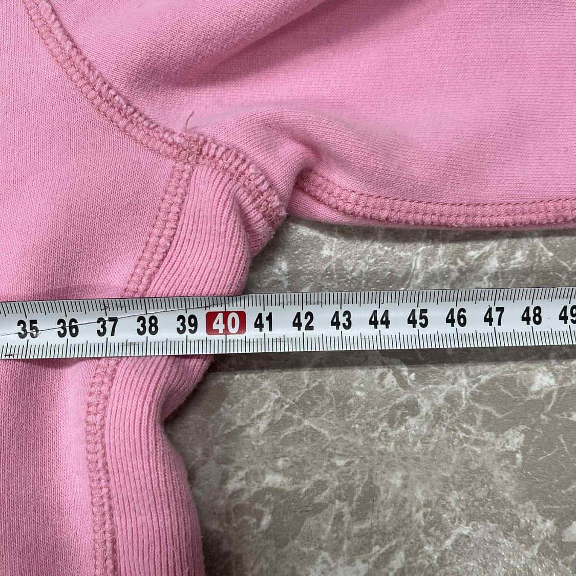 아베크롬비 y2k 여리핏 베이비핑크 걸즈 스웨트셔츠 후드티(S) 상품이미지7