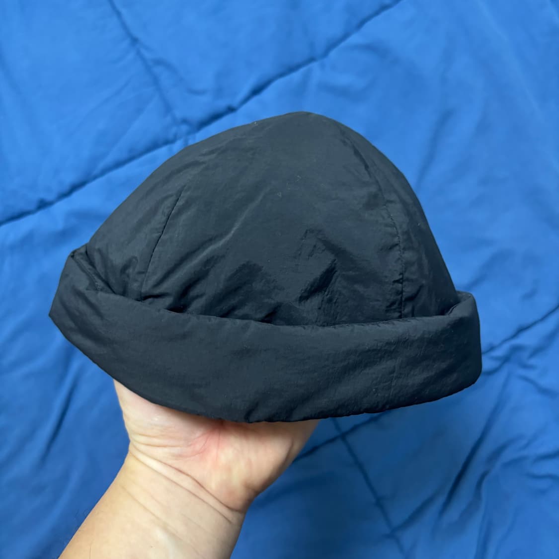 [OS] 코스(COS) 패딩 비니 와치캡 블랙 상품이미지5