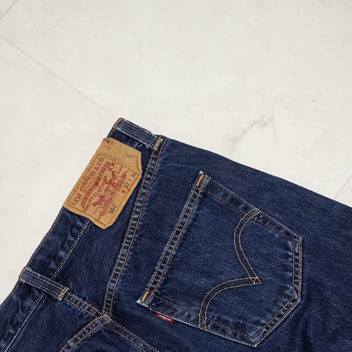32 리바이스 501 중청 데님팬츠 청바지 상품이미지4