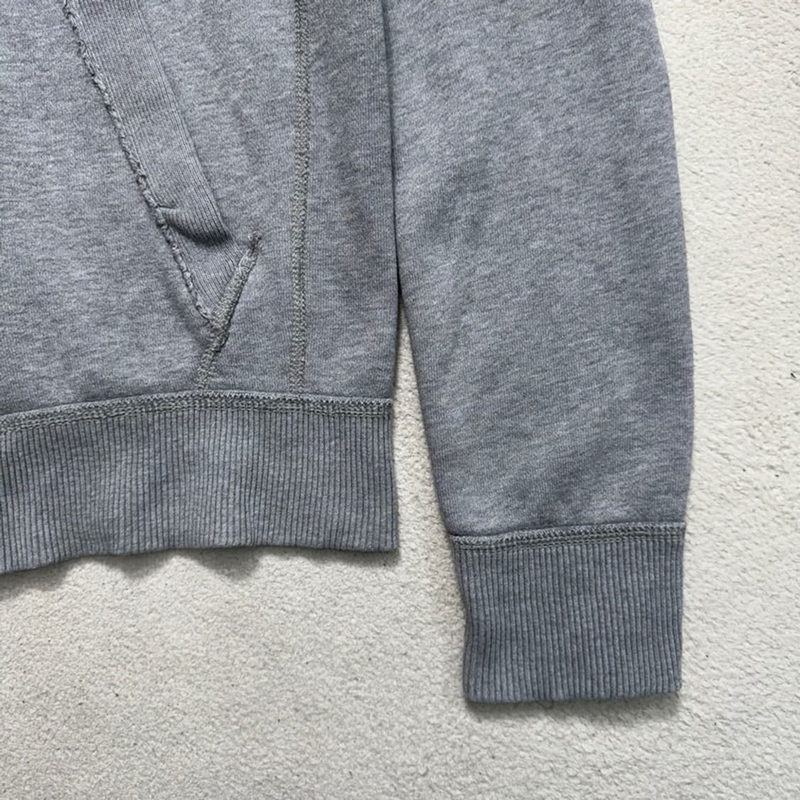 ABERCROMBIE & FITCH 후드 집업 그레이 L 상품이미지6