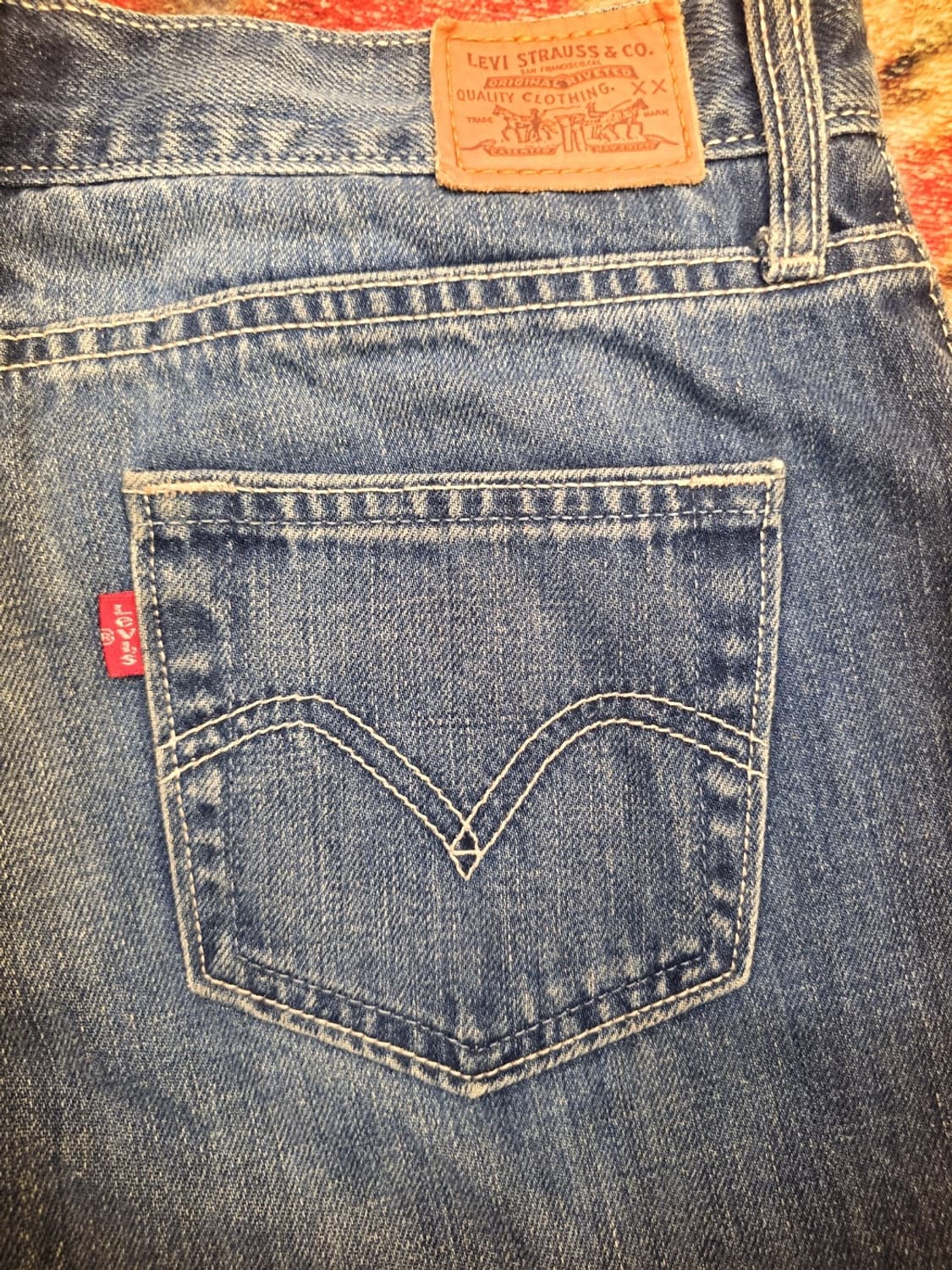 리바이스(Levi's)515 로우라이즈  부츠컷 데님 팬츠 상품이미지5