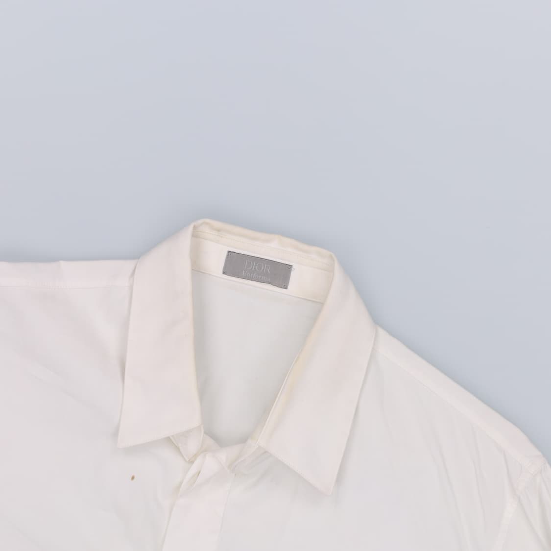 [38] 디올 화이트 드레스셔츠 (오염,단추X) 1103HR2 상품이미지4