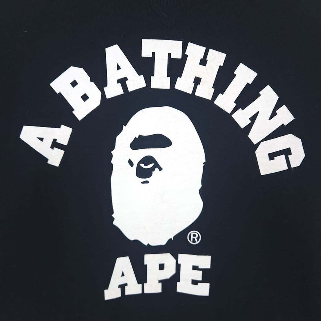 [남L]베이프 컬리지 크루넥 맨투맨[Y61-269] 상품이미지5