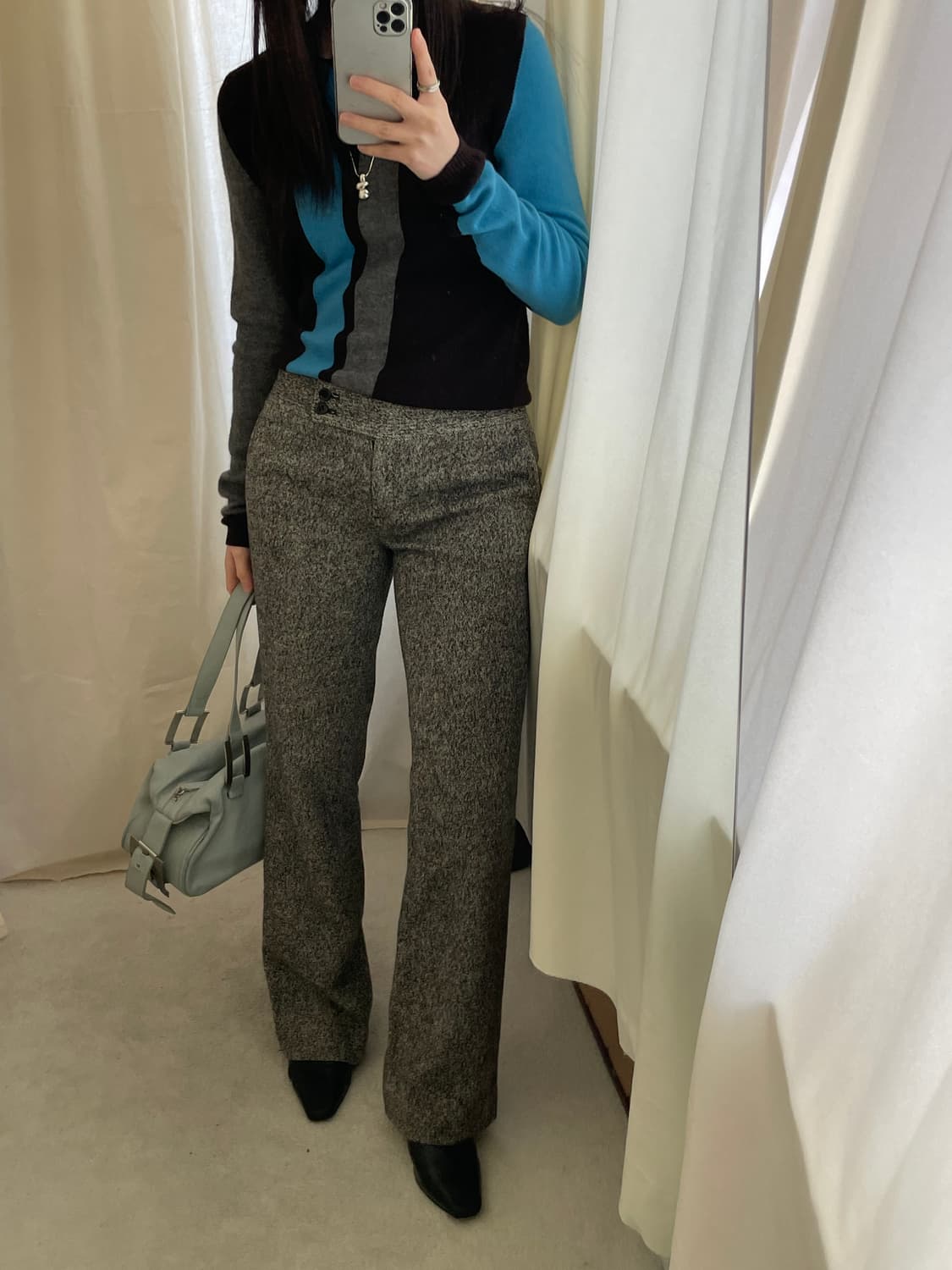 vintage low rise wool pants 상품이미지10