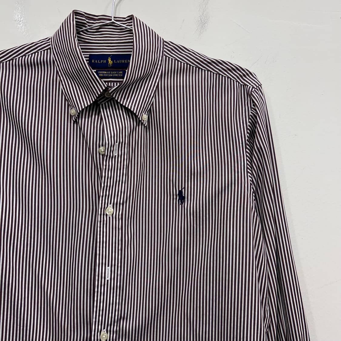 폴로 랄프로렌 커스텀핏 스몰포니 스트라이프 셔츠 상품이미지1