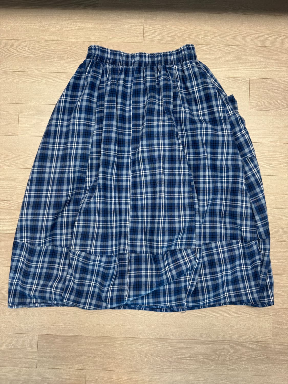 RENSE 렌세 체크 스커트 OS 상품이미지2