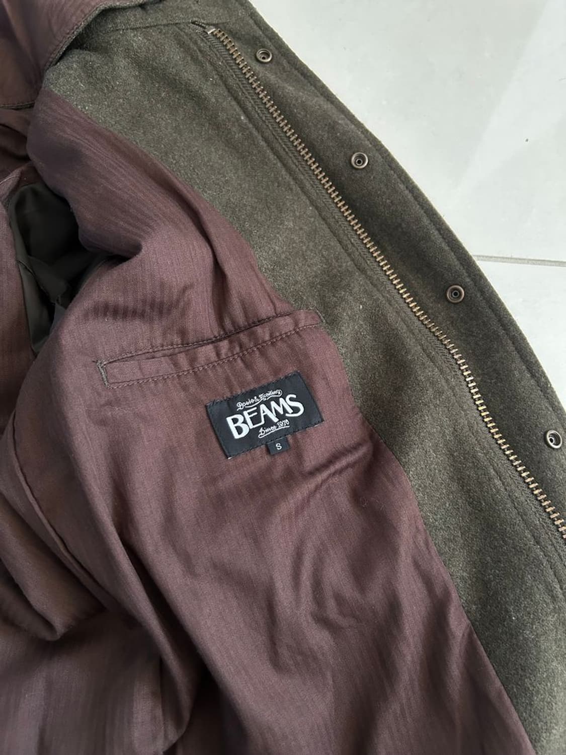 BEAMS HOODED FUR WOOL MODS  상품이미지8