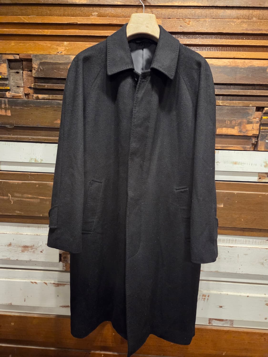 비스포크 캐시미어 래글런코트  상품이미지8