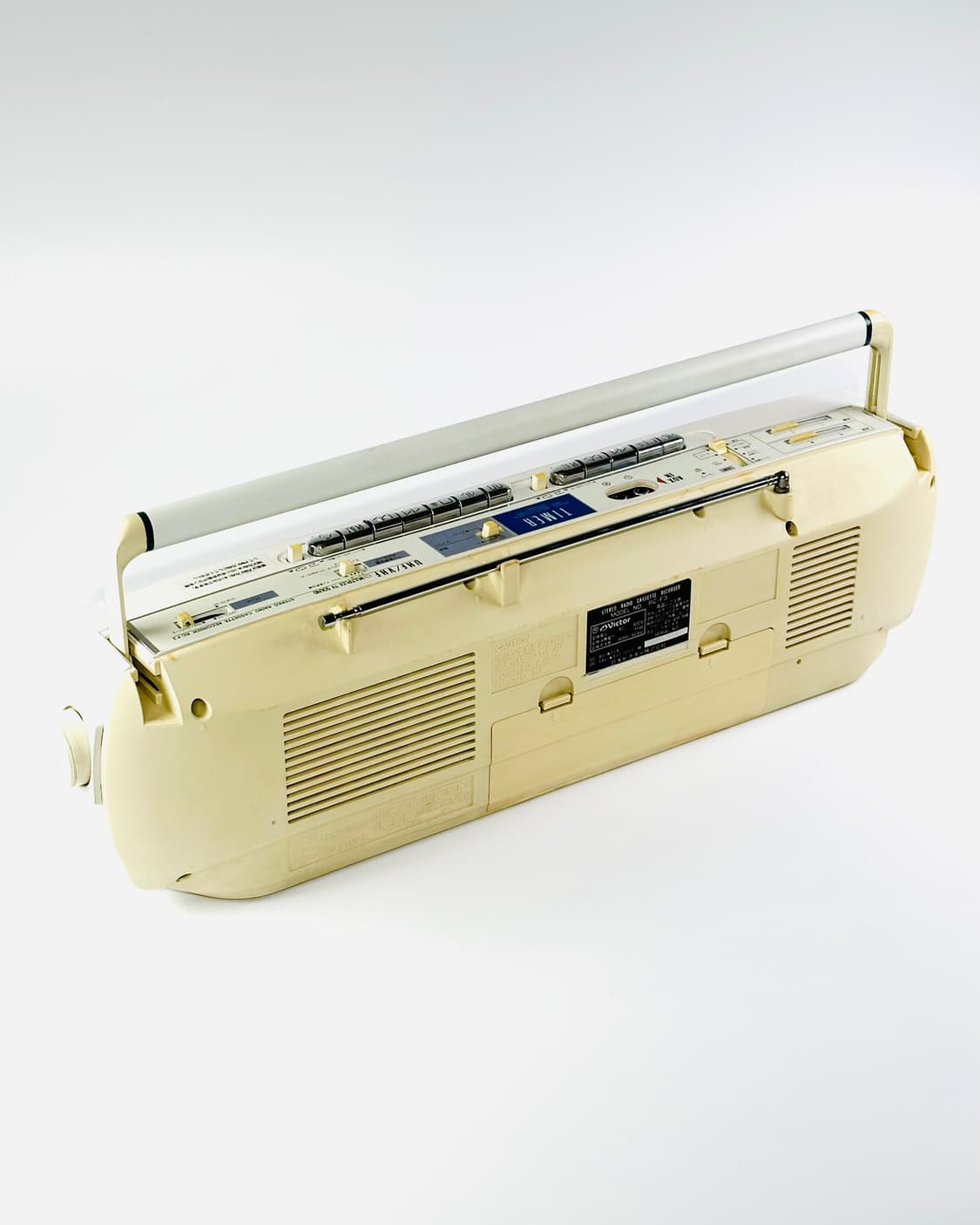 빈티지 빅터 JVC 더블 라디오 카세트 플레이어 레코더 붐박스 상품이미지8