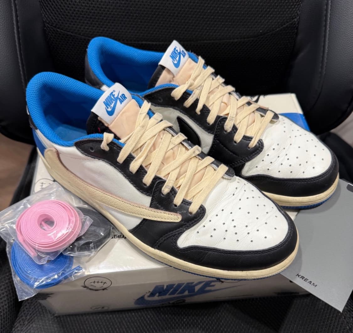 조던 1 스캇 프라그먼트 로우  상품이미지1