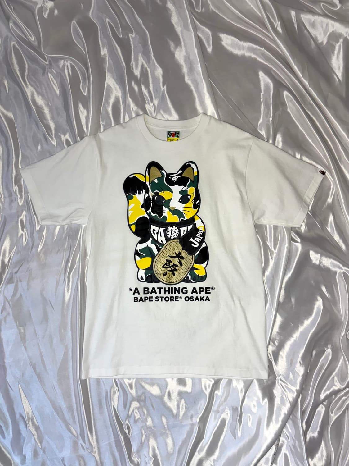베이프 오사카 한정 마네키네코 반팔티 / BAPE Japan Exclus 상품이미지1