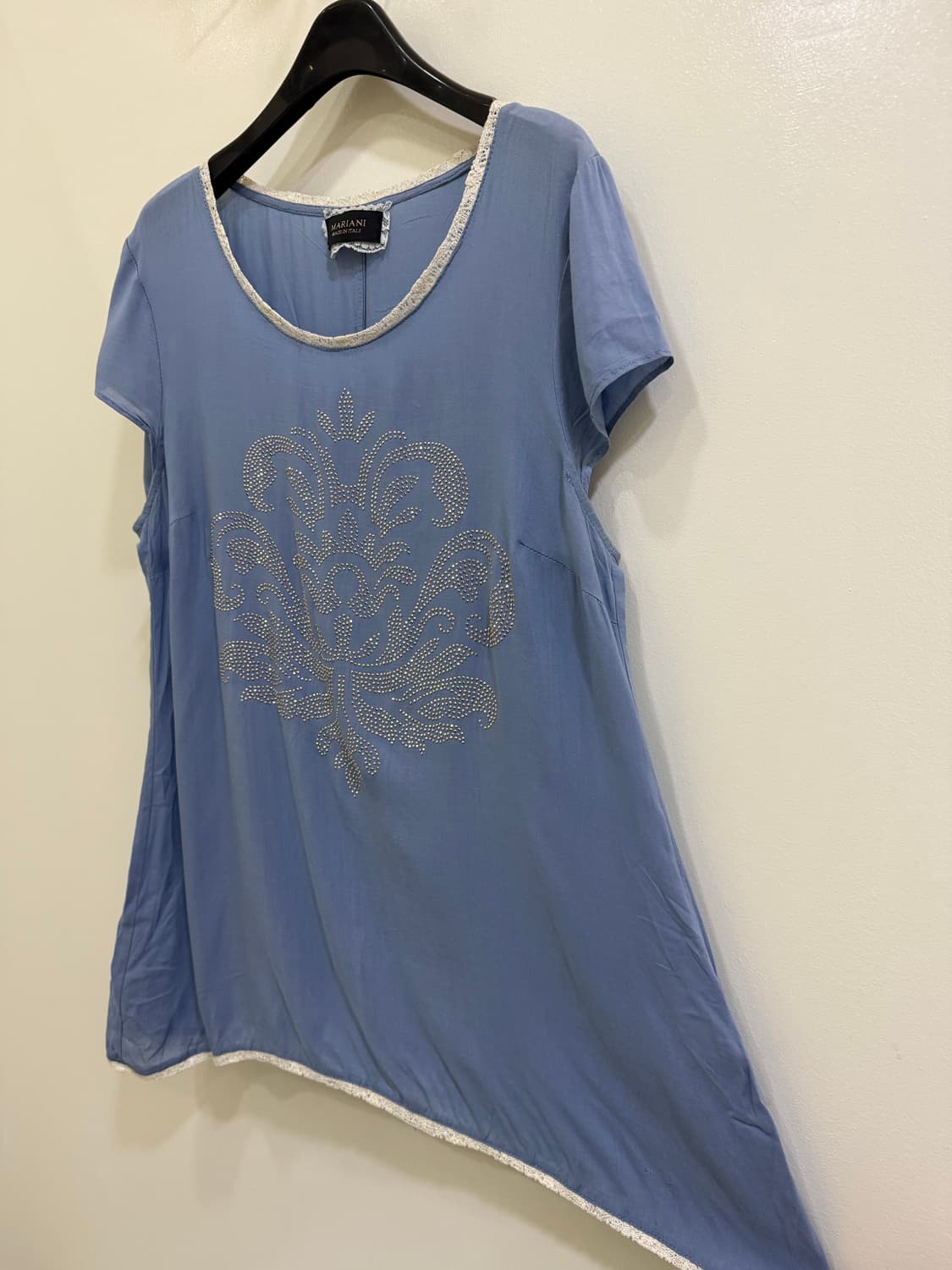 마리아니 플라워 비즈 반팔 정품 상품이미지2