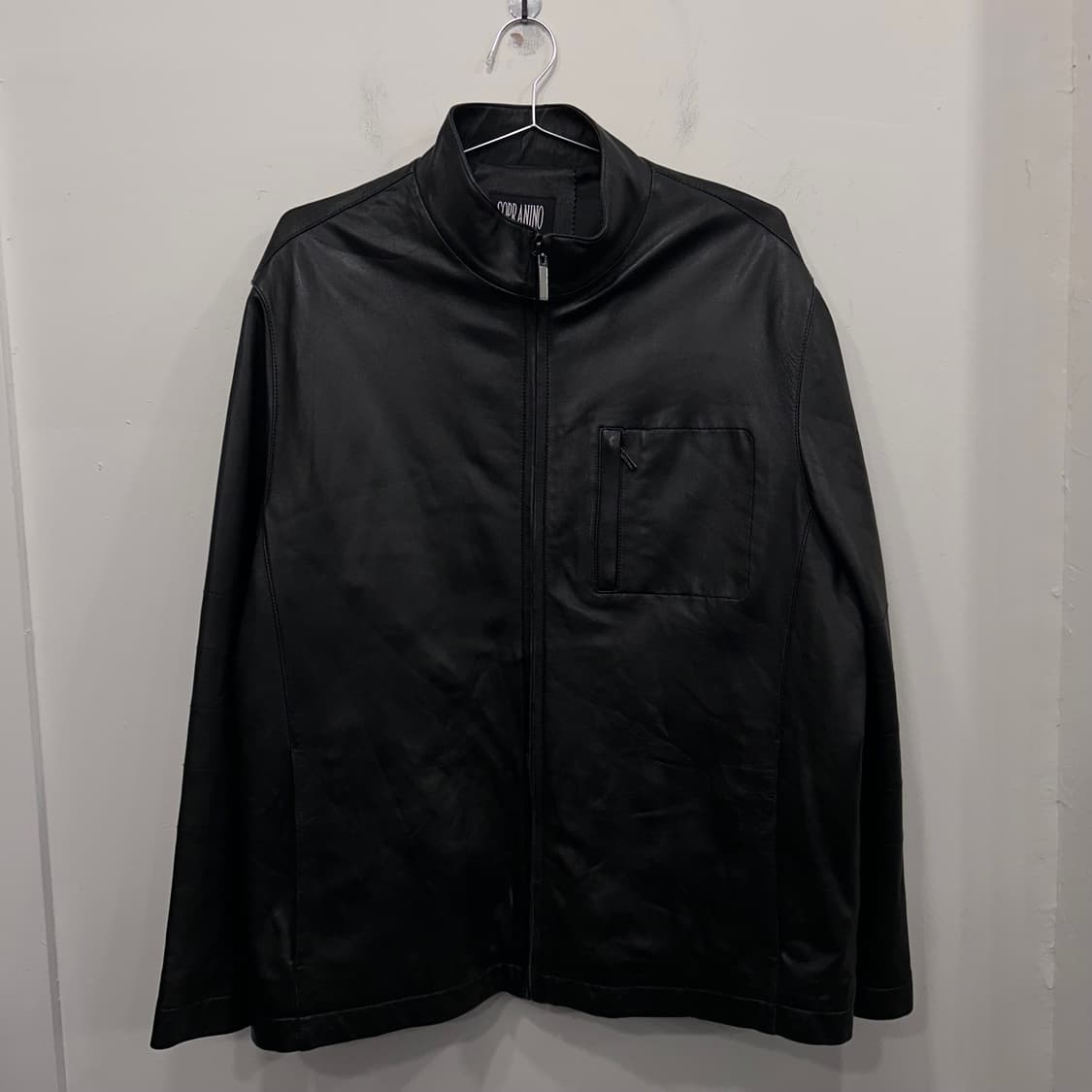 소프라노 이태리 리얼 양가죽 레더 자켓 상품이미지2