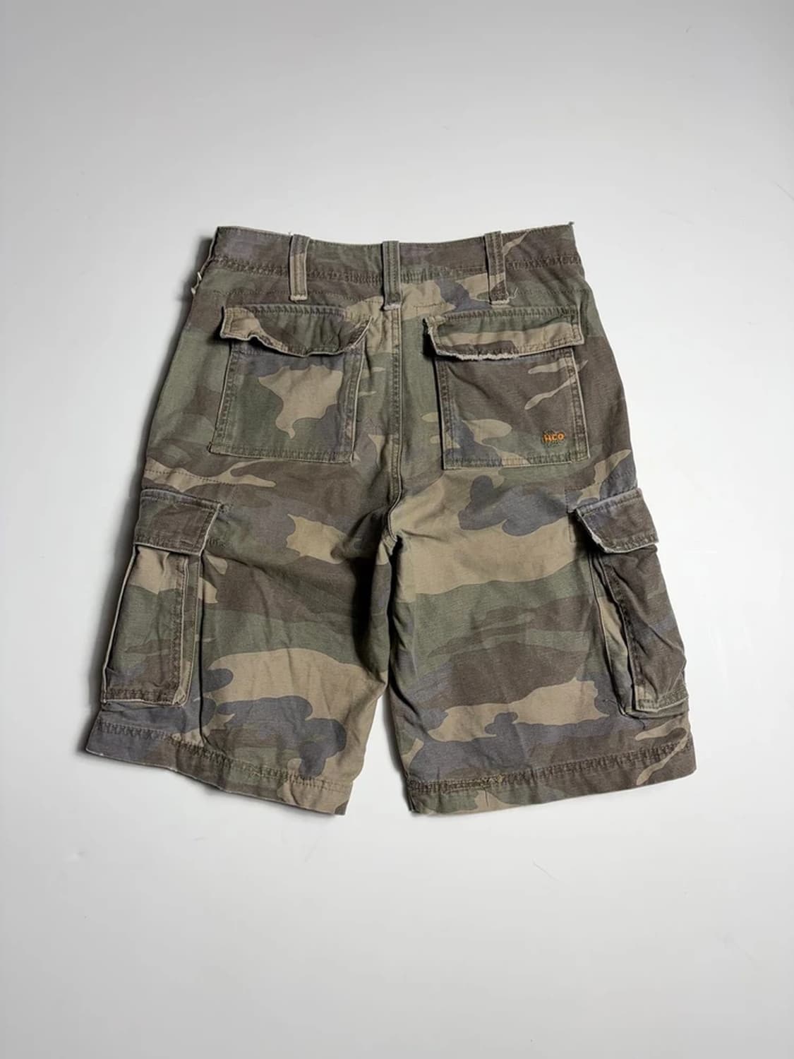 Selected 00's 카모플라쥬 코튼 카고 반바지 R1952 상품이미지5
