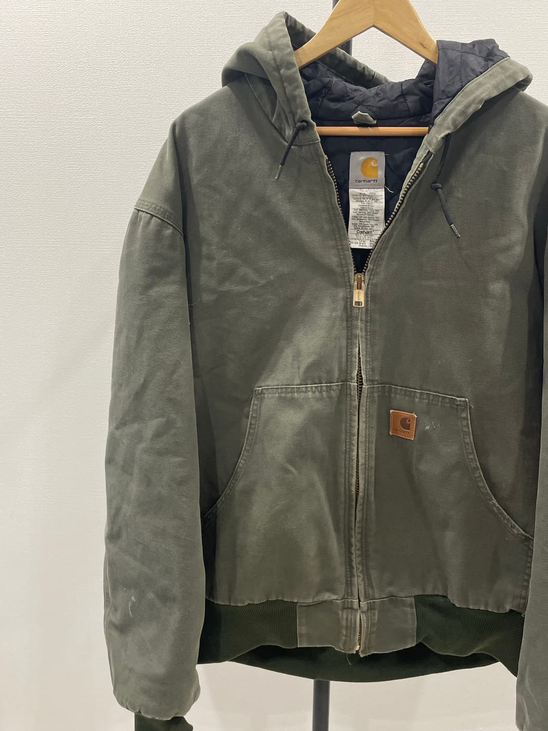 Carhartt 칼하트 J280 샌드스톤 액티브 자켓 모스 상품이미지2