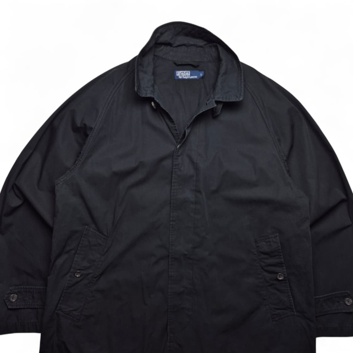 [L] 폴로 랄프로렌 00s 레글런 오버코트 상품이미지2