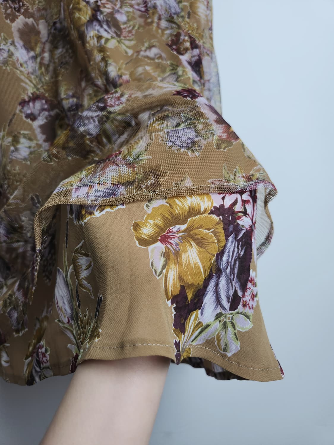 플로럴 샤 레이어드 스커트 상품이미지6